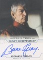Enterprise Season Four Trading Card Autograph Bruce Gray