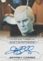 Enterprise Season Four Trading Card Autograph Jeffrey Combs