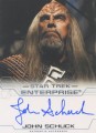 Enterprise Season Four Trading Card Autograph John Schuck