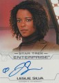 Enterprise Season Four Trading Card Autograph Leslie Silva