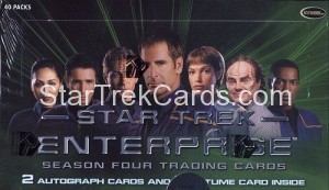 Enterprise Season Four Trading Card Box Top