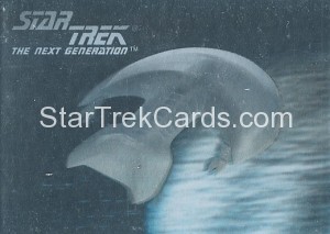Star Trek The Next Generation Inaugural Edition Trading Card 036 Front