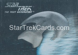 Star Trek The Next Generation Inaugural Edition Trading Card 04H Front