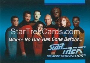 Star Trek The Next Generation Inaugural Edition Trading Card 1