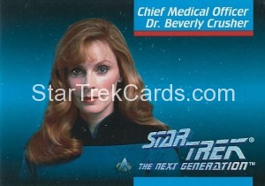 Star Trek The Next Generation Inaugural Edition Trading Card 10