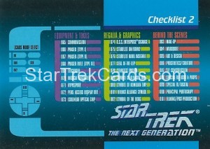 Star Trek The Next Generation Inaugural Edition Trading Card 120