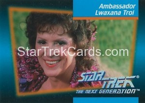 Star Trek The Next Generation Inaugural Edition Trading Card 17