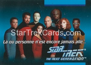 Star Trek The Next Generation Inaugural Edition Trading Card 1D