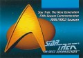 Star Trek The Next Generation Inaugural Edition Trading Card 2