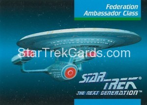 Star Trek The Next Generation Inaugural Edition Trading Card 39