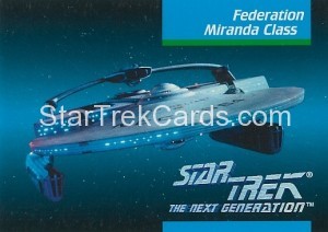 Star Trek The Next Generation Inaugural Edition Trading Card 41