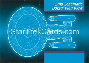 Star Trek The Next Generation Inaugural Edition Trading Card 45