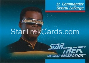 Star Trek The Next Generation Inaugural Edition Trading Card 8
