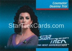 Star Trek The Next Generation Inaugural Edition Trading Card 9