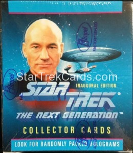 Star Trek The Next Generation Inaugural Edition Trading Card Box