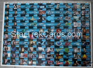 Star Trek The Next Generation Inaugural Edition Trading Card Uncut Sheet