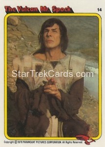 Star Trek The Motion Picture Kilpatrick’s Bread Trading Card 14