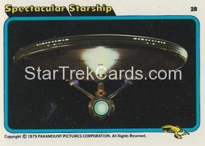 Star Trek The Motion Picture Kilpatrick’s Bread Trading Card 28