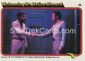 Star Trek The Motion Picture Kilpatrick’s Bread Trading Card 29