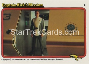 Star Trek The Motion Picture Kilpatrick’s Bread Trading Card 6