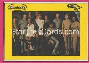 Star Trek The Motion Picture Kilpatrick’s Bread Trading Card Back 27