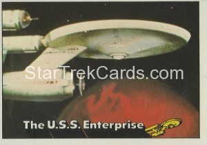 Star Trek Topps Trading Card 1