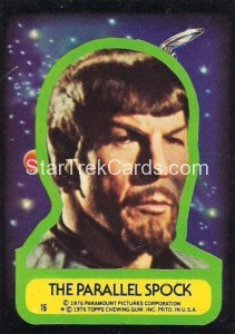 Star Trek Topps Trading Card Sticker 16