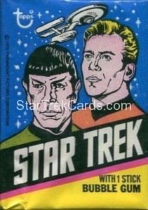 Star Trek Topps Trading Card Unopened Wax Pack