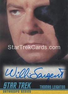 2009 Star Trek The Original Series Card A216