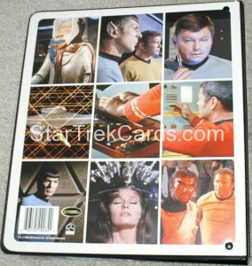 2009 Star Trek The Original Series Trading Card Binder Back