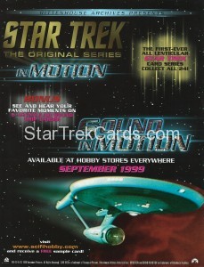 Star Trek The Original Series In Motion Sell Sheet Front