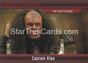 Star Trek Classic Movies Heroes Villains Trading Card 22