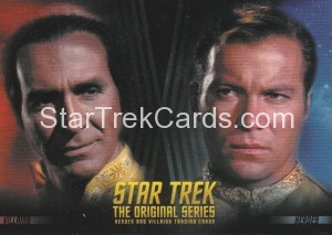 Star Trek Classic Movies Heroes Villains Trading Card P1