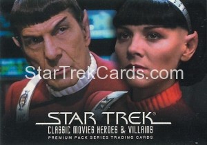 Star Trek Classic Movies Heroes Villains Trading Card P2