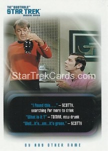 The Quotable Star Trek Original Series Trading Card 12