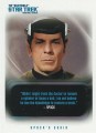 The Quotable Star Trek Original Series Trading Card 13