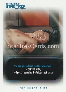 The Quotable Star Trek Original Series Trading Card 15