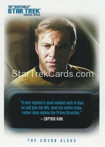 The Quotable Star Trek Original Series Trading Card 17