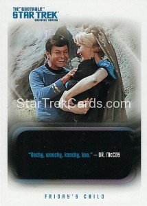 The Quotable Star Trek Original Series Trading Card 24