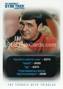 The Quotable Star Trek Original Series Trading Card 35