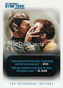 The Quotable Star Trek Original Series Trading Card 39