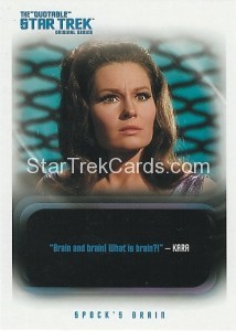 The Quotable Star Trek Original Series Trading Card 4