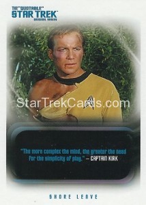 The Quotable Star Trek Original Series Trading Card 51