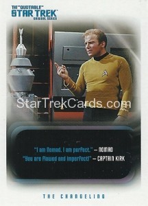 The Quotable Star Trek Original Series Trading Card 57