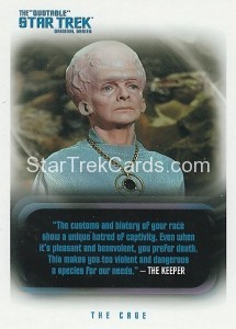 The Quotable Star Trek Original Series Trading Card 70