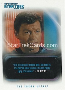 The Quotable Star Trek Original Series Trading Card 73