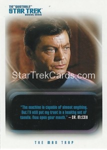 The Quotable Star Trek Original Series Trading Card 77