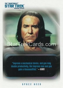 The Quotable Star Trek Original Series Trading Card 80