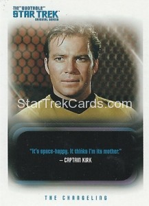 The Quotable Star Trek Original Series Trading Card 82