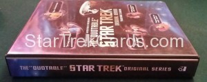 The Quotable Star Trek Original Series Trading Card Binder Alternate